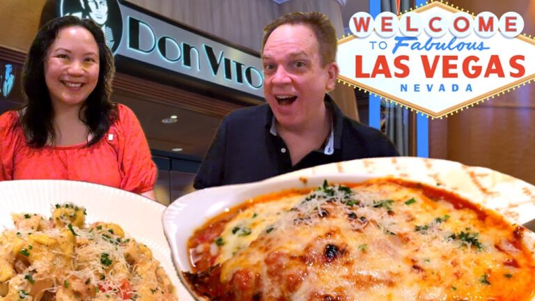 South Point Casino Las Vegas ULTIMATE Italian Food Feast at Don Vito’s