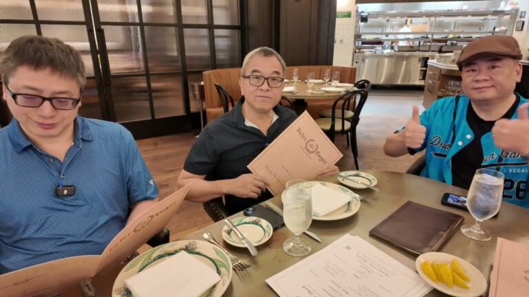 Steve Fine Dining At Peter Luger Steak House Las Vegas