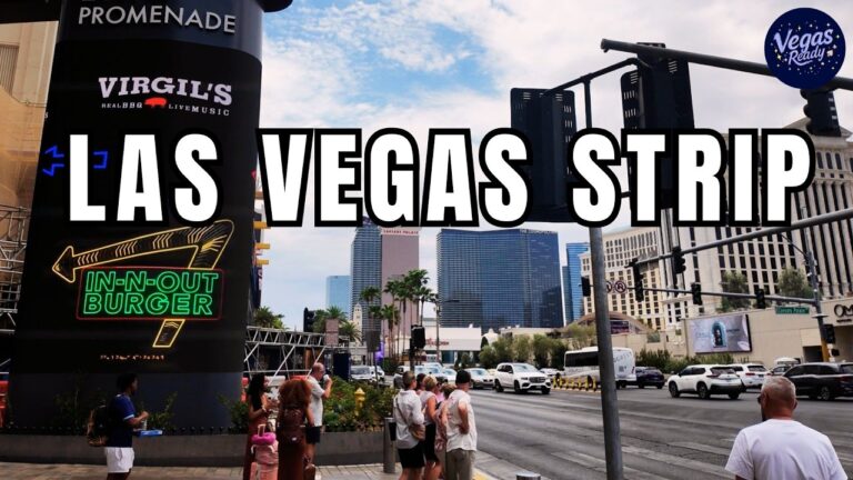 Sunday Afternoon Summer Walk On The Las Vegas Strip July 2026