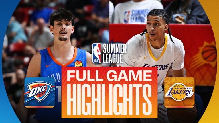 THUNDER vs LAKERS | LAS VEGAS SUMMER LEAGUE | FULL GAME HIGHLIGHTS | July 10, 2026