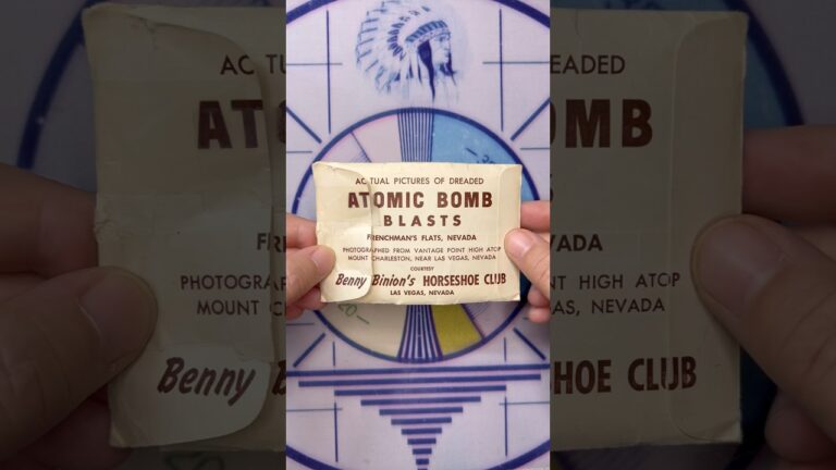 TIMELAPSE 1950’S ATOMIC BOMB PHOTOGRAPHS FROM LAS VEGAS!