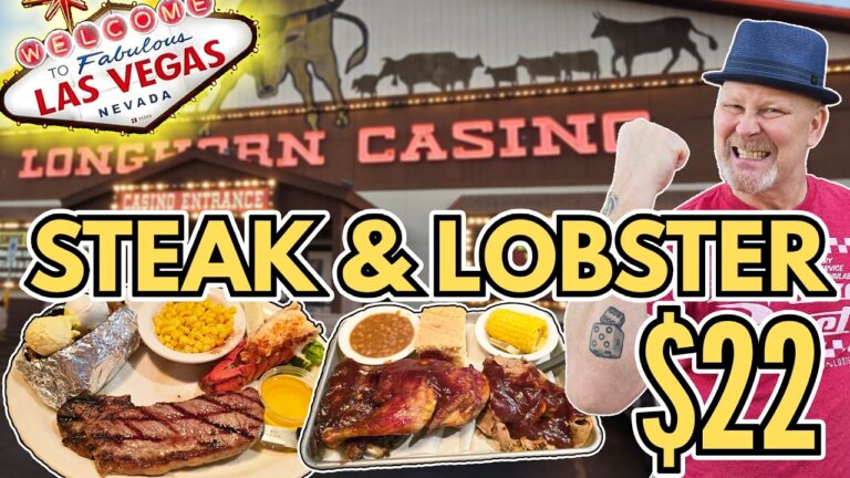 The *CHEAPEST* Steak & Lobster Dinner in *LAS VEGAS*