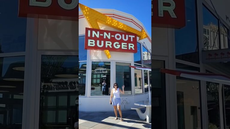The Largest In N Out Burger On The Las Vegas Strip!