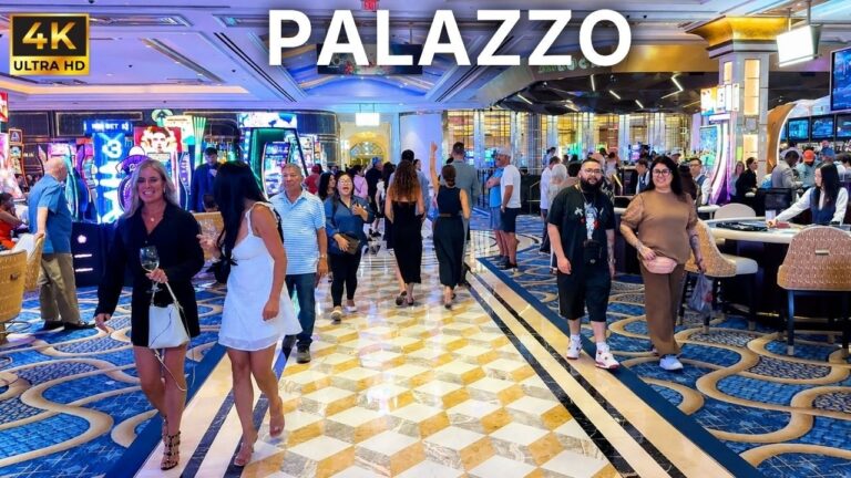 The Palazzo Las Vegas Full Walking Tour | July 2026 | Luxury Resort & Casino [4K HDR]