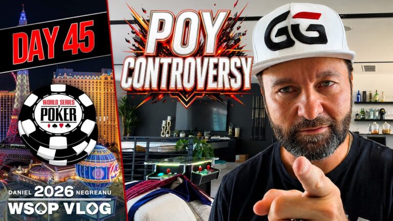 The WSOP POY CONTROVERSY Explained – 2026 WSOP VLOG Day 45