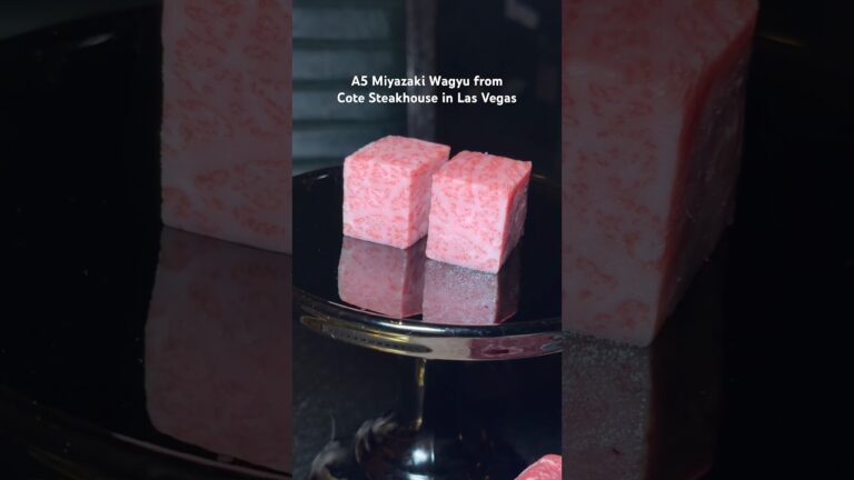 The best cut from Cote Steakhouse in Las Vegas! #wagyu #steak #steakhouse #vegasfood