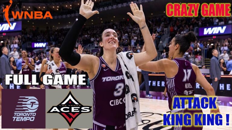 Toronto Tempo Vs. Las Vegas Aces | July 20, 2026 FULL GAME | WNBA Regular Season 2026