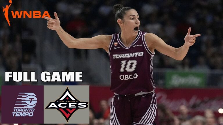 Toronto Tempo Vs. Las Vegas Aces | July 20, 2026 FULL GAME | WNBA Regular Season 2026