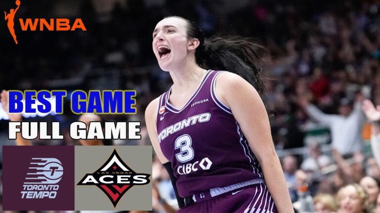 Toronto Tempo Vs. Las Vegas Aces | July 20, 2026 FULL GAME | WNBA Regular Season 2026