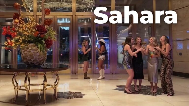Touring SAHARA Las Vegas Hotel Casino
