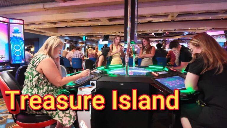 Treasure Island Las Vegas Friday night july 17