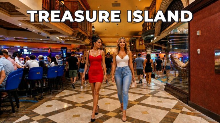 Treasure Island Las Vegas Walk –  July 2026 – Las Vegas Strip