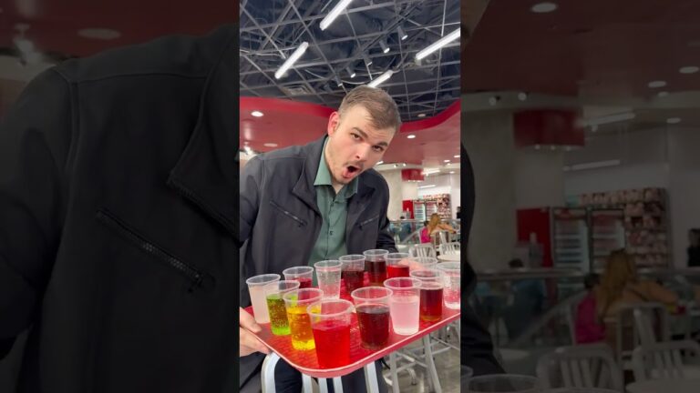 Trying Coke From Around The World At The Coca-Cola Store In Las Vegas!😳
