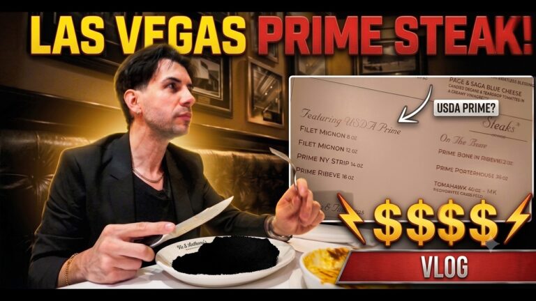 UNA STEAKHOUSE A LAS VEGAS  #vivereinamerica #lasvegas #statiuniti