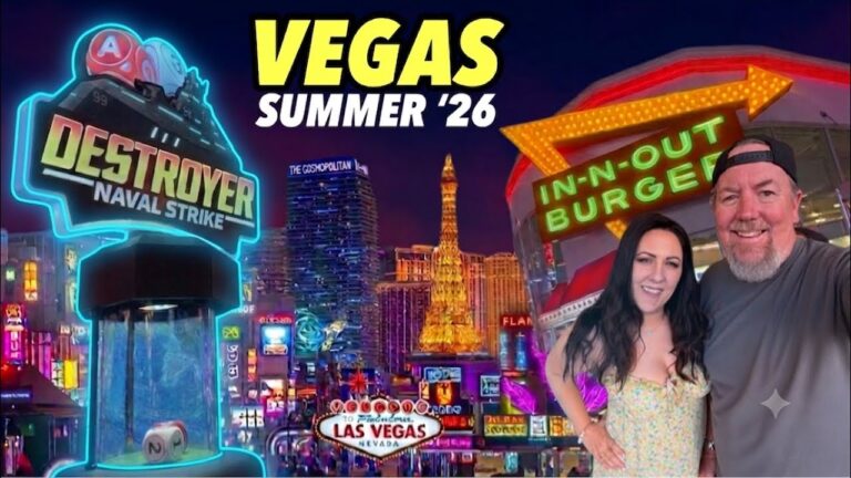 VEGAS SUMMER ’26! New In-N-Out, Hidden Gems, Fremont Street Experience, History + FUN NEW GAMES!￼ 🎰