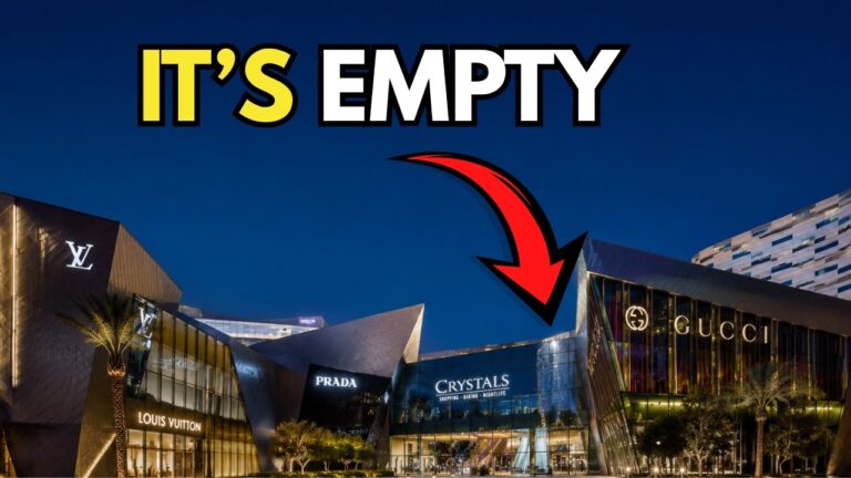 Vegas Built These Luxury Malls… Now They’re EMPTY & Quietly Collapsing.
