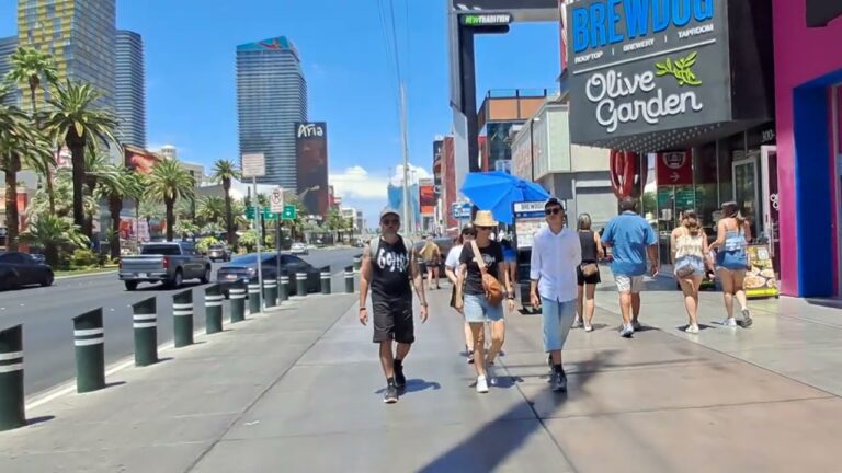 Views From The LAS VEGAS STRIP Vlog. Monday July 20, 2026. ##lonewulfrick2026