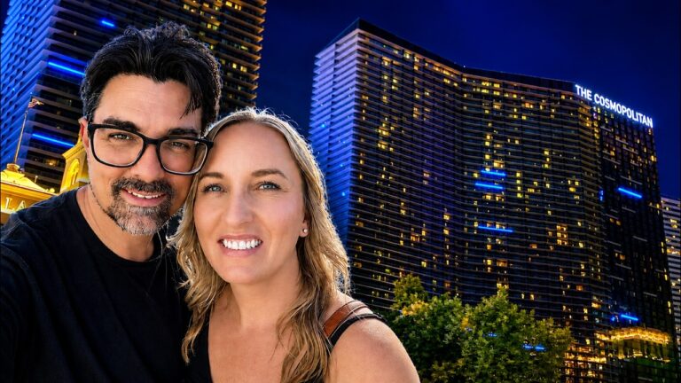 WE DROVE TO VEGAS FOR 48 HOURS! – Vegas Vlog Day 1 – Cosmopolitan, MGM Grand, Primm Valley Resort