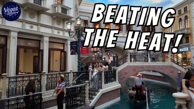 Walking Tour Grand Canal Shoppes & Venetian Hotel Las Vegas July 2026