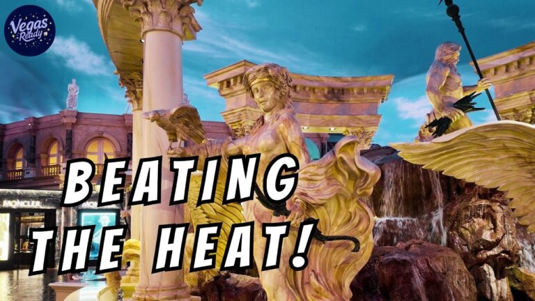Walking Tour Of The Forum Shops In Las Vegas Caesars Palace During Heat Wave July 2026
