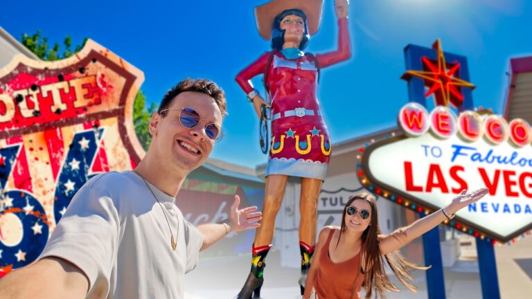 We Road Tripped Across the Country to LAS VEGAS! (Route 66 to Fremont Street)
