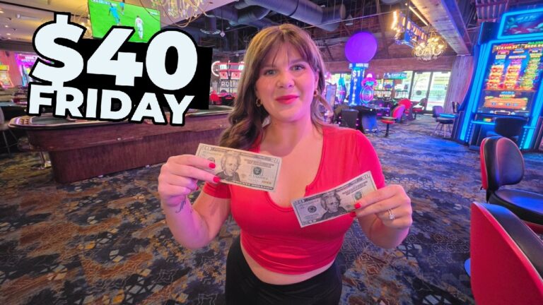 We Tried the $40 Method on 5 Las Vegas Slot Machines!