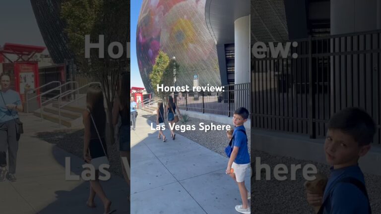 We went the Las Vegas Sphere! Honest review! #sphere #lasvegas #familyvlog #familyfun