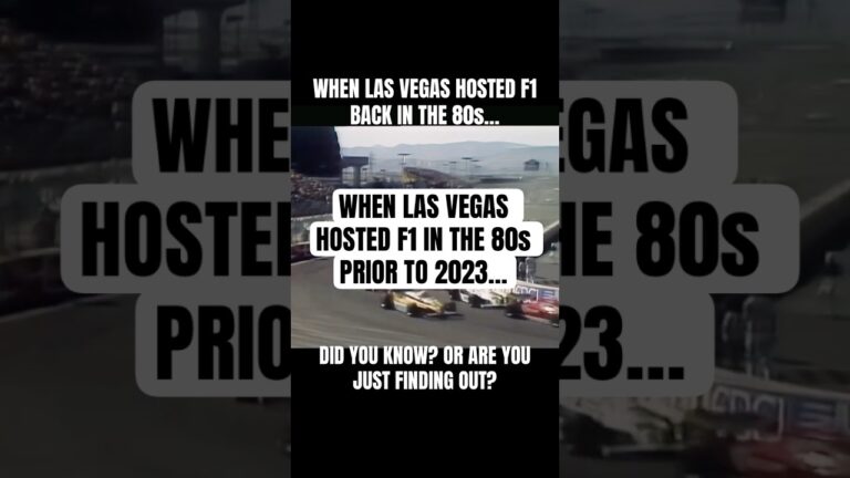 When Las Vegas Hosted F1 Before 2023… Did You Know? #lasvegas #shorts