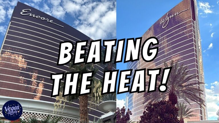 Wynn & Encore Hotel Walkthrough! Keeping Cool In Las Vegas Summer July 2026