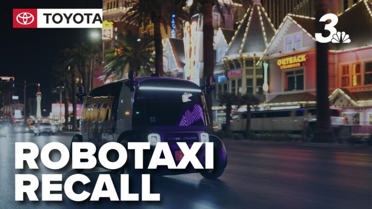Zoox issues recall after robotaxi drives through heavy smoke in Las Vegas