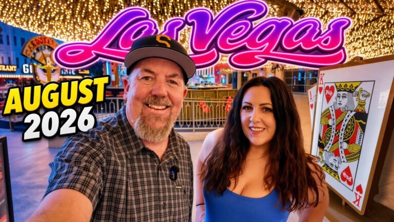 ⁠48 Hours in Las Vegas: Strip Night Drive, Summer Heat & Our Big Gambling Loss!