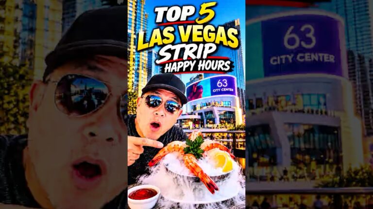 5 BEST Happy Hours on the Las Vegas Strip 🍸 | Save Money in Vegas.