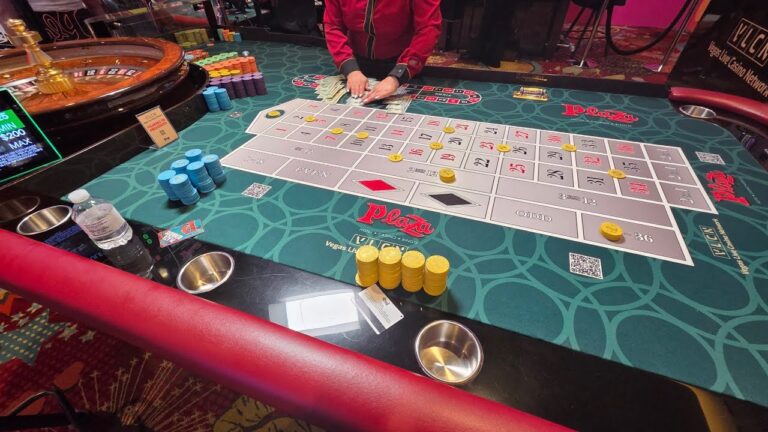 $500 Buy-in | LIVE Roulette at Plaza in Las Vegas | ALL MY NUMBERS HIT 🔥🔥🔥
