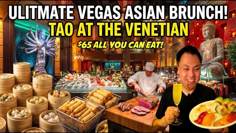 $65 Vegas Asian Buffet Brunch – Tao at the Venetian