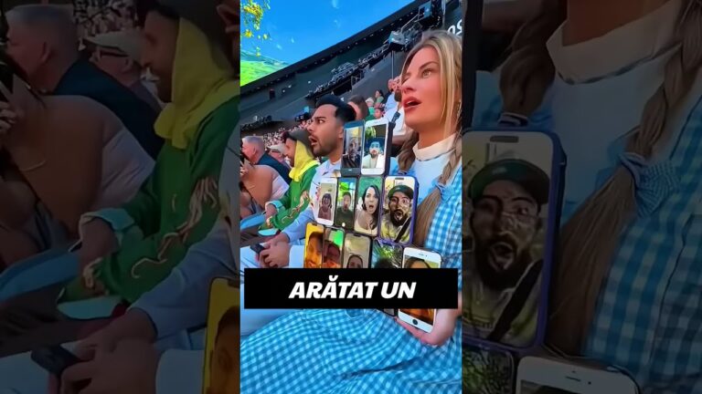 📌 A Ajuns În Las Vegas Și A Apărut Pe Ecranul Uriaș De Pe Stadion 🎰#shorts