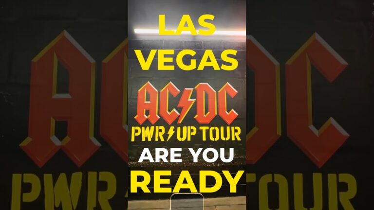 AC/DC⚡️Come On Las Vegas🤘#ACDC #Angus #Rock #Music #powerup #Live #Guitar #Concert #USA #Tour