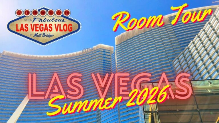 ARIA Resort & Casino Las Vegas (Corner Tower Suite 30137) Room Tour 8th August 2026