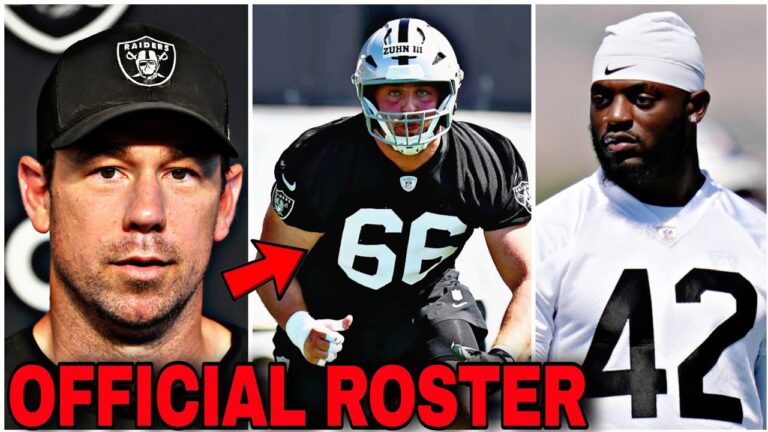 Analyzing the Raiders OFFICIAL 53-Man Roster + MASSIVE Keyron Crawford update