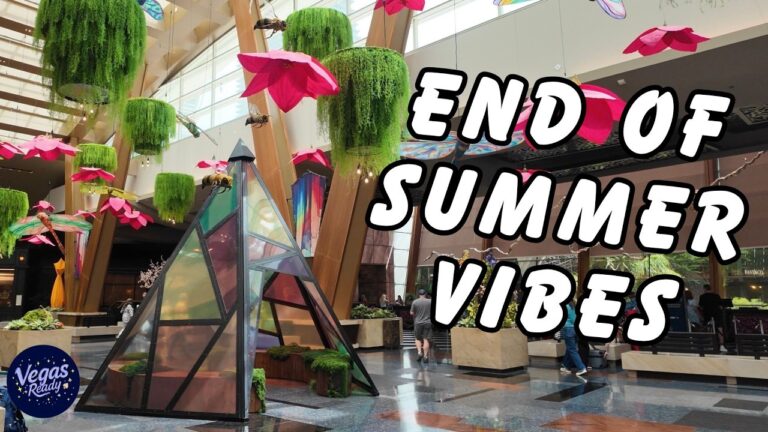Aria Resort & Casino Las Vegas Walking Tour – End Of Summer 2026