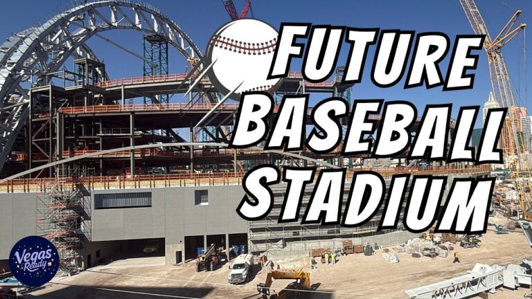 A’s Vegas Stadium Takes Shape As 2nd Truss Arch Rises On Vegas Strip