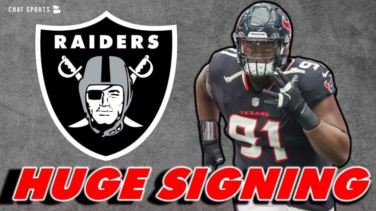 🚨BREAKING Raiders News: Foley Fatukasi Signs In Las Vegas Before Texans Joint Practice