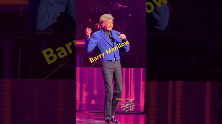 @BarryManilow # #concert #entertainer #barrymanilow #lasvegas #vegas #music