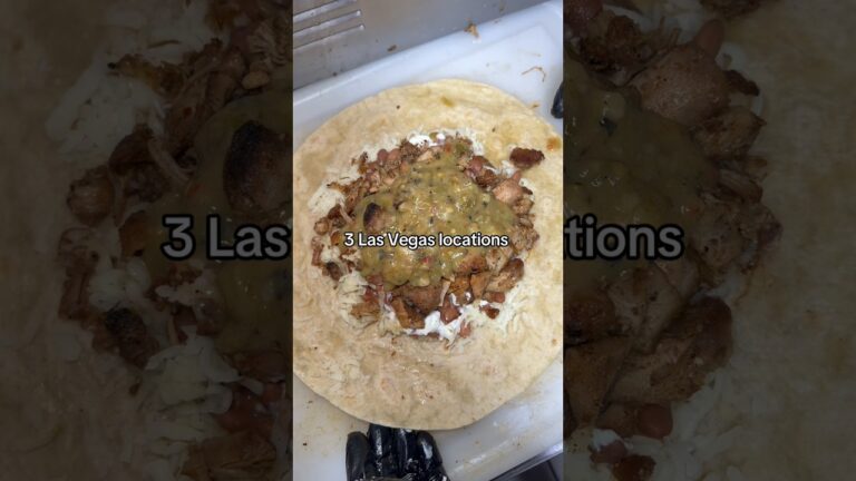 Best Las Vegas late night food #303inthecut #lasvegasfood #burrito