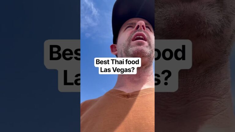Best Thai food Las Vegas? #thaifood #lasvegas #foodreviews