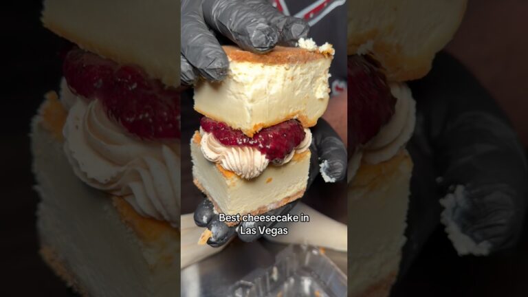 Best cheesecake in Las Vegas #303inthecut #lasvegasfood #cheesecake #dessert