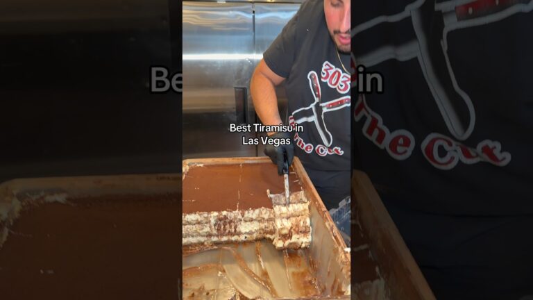 Best tiramisu in Las Vegas #303inthecut #lasvegasfood #tiramisu #desserts