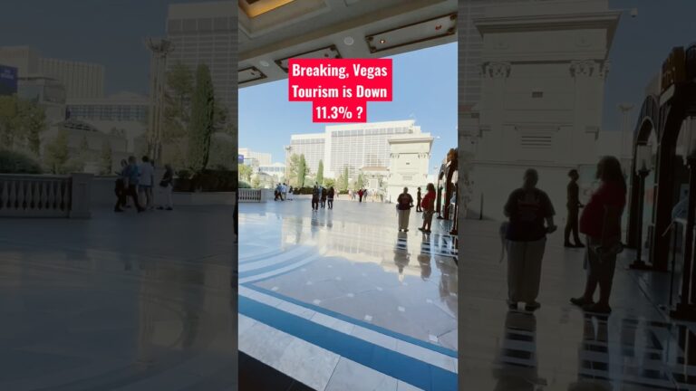 Breaking, Vegas Tourism is Down 11.3% #vegas #casino #vegaslocals #lasvegas #vegashotels