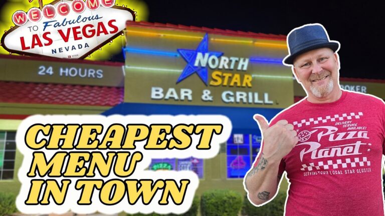 *CHEAPEST* Menu in *VEGAS* at This 24hr Bar & Grill