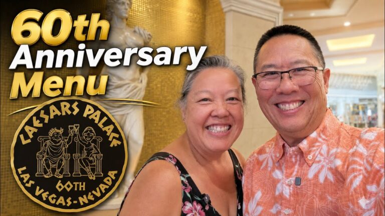 Caesars Palace’s 60th Anniversary Bacchanal Buffet Special Celebration Menu
