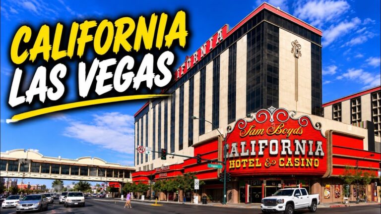 California Las Vegas Hotel & Casino Walking Tour | August 2026